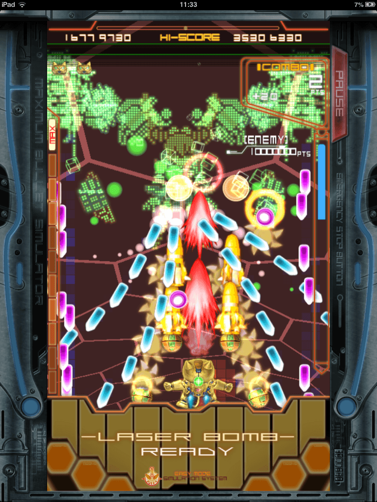 DoDonPachi Maximum launching on iOS on October 26th