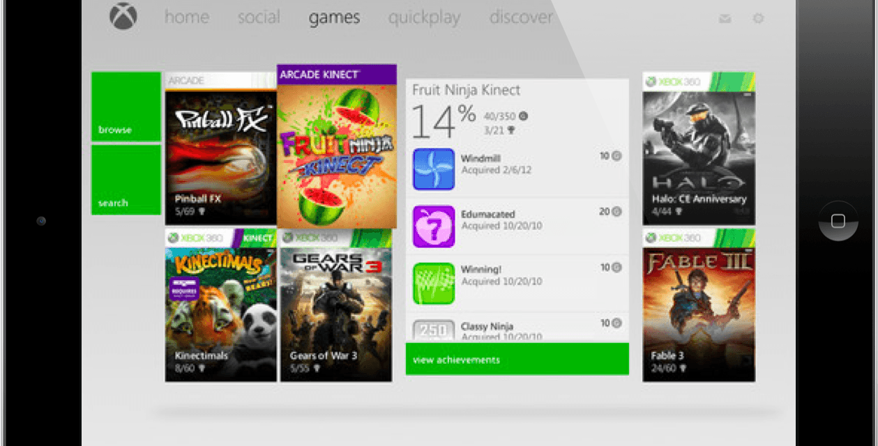 Control your Xbox360 with the iPad