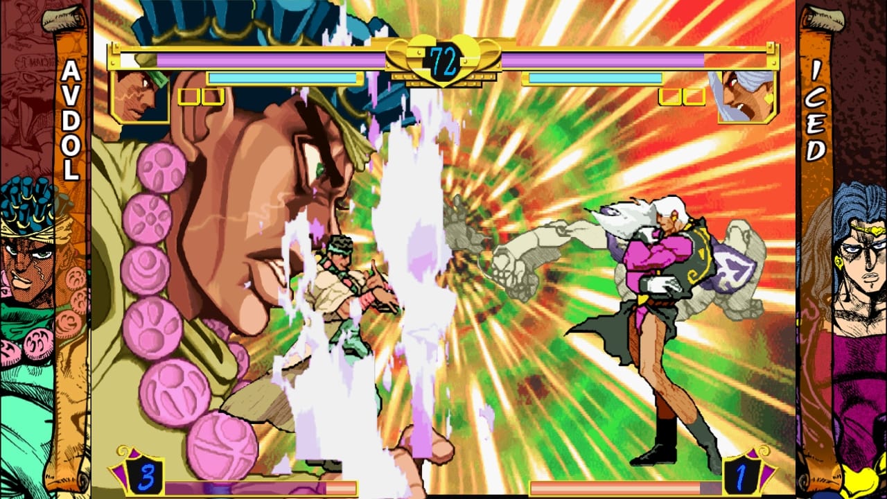 JoJo's Bizarre Adventure (1998) PS1 vs Dreamcast vs PS3 vs XBOX