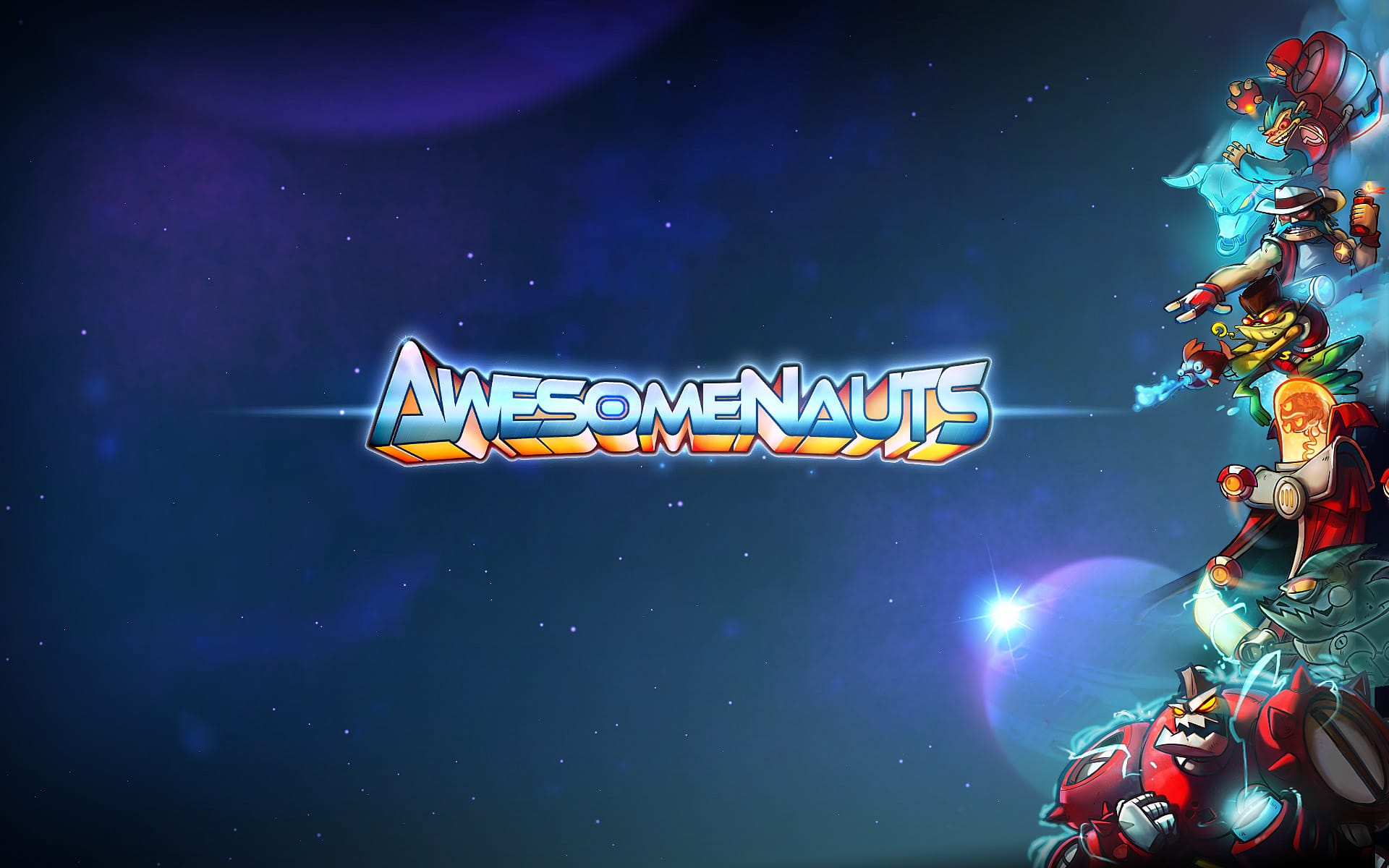 Awesomenauts has landed on Steam