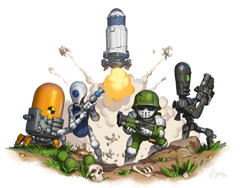Cortex Command launching on Steam this month