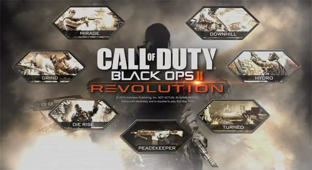 Call of Duty: Black Ops II Revolution DLC PS3 release date