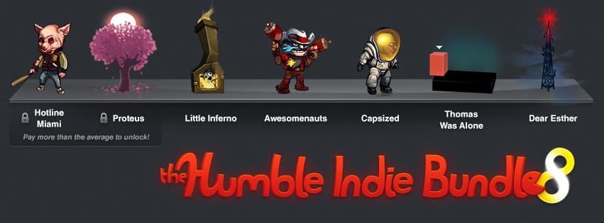 The Humble Indie Bundle 8 is live