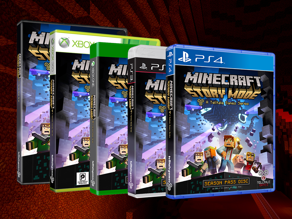 Minecraft: Story Mode The Complete Adventure - Nintendo Wii U, Nintendo  Wii U