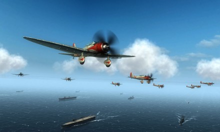 Air Conflicts Pacific Carriers flies on PS4