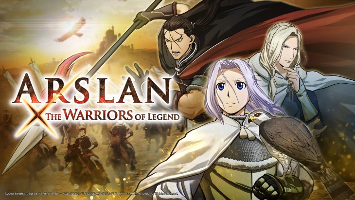 Arslan the Warriors of Legend details and date