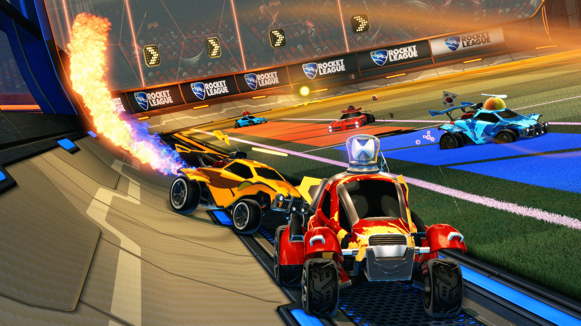 Rocket League cross network play now on Xbox and PC