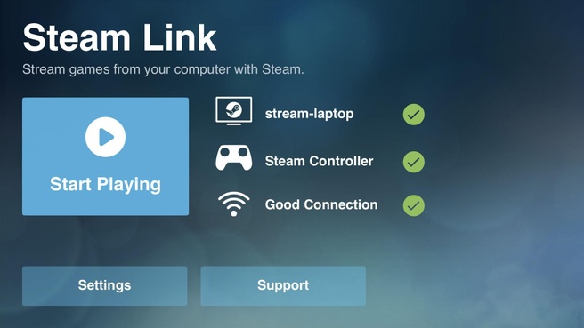 Steam Link for iOS and AppleTV Now Available